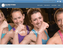 Tablet Screenshot of ellipsefitness.com